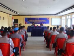 Kapolres Mappi Pimpin Sosialisasi DIPA  Dan Penandatanganan Pakta Integritas Tahun Anggaran 2026