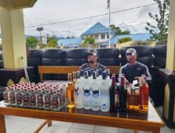 Polres Jayawijaya Amankan 11 Karton Miras Berlabel di Bandara Wamena