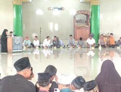 Kapolsek Bonggo Hadiri Peringatan Isra Mi’raj Nabi Muhammad SAW di Kampung Kiren