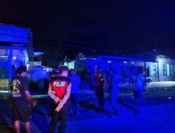 TURJAWALI Malam Ramadhan, Sat Samapta Polres Sarmi Jaga Masjid dan Titik Rawan
