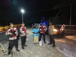 Respon Cepat Laporan Call Center 110, Personel Samapta Polres Sarmi Amankan Pelaku Perkelahian Akibat Miras