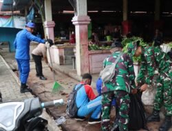 Wujudkan Sarmi Bersih dan Asri, Kapolres Hadiri Karya Bhakti Program Presiden