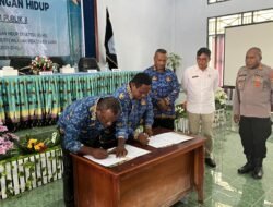 Kasat Binmas Polres Sarmi Hadiri Konsultasi Publik II Penyusunan Dokumen KLHS–RDTR Wilayah Perkotaan