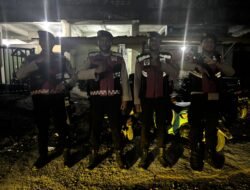 Patroli Sat Samapta Polres Sarmi Amankan Sholat Tarawih dan Situasi Kamtibmas di Kota Sarmi