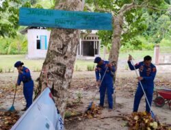 Satpolairud Polres Sarmi melanjutkan giat Sambang di Pulau Terluar Liki, Wujudkan Program Sambang Nusa Presisi dan ASRI