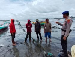 Sat Polairud Polres Sarmi Imbau Masyarakat Pesisir, Nelayan dan Angkutan Perairan Waspada Gelombang Tinggi