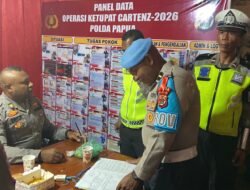Perkuat Pengamanan Idul Fitri, Polda Papua Laksanakan Apel dan Patroli Operasi Ketupat Cartenz-2026
