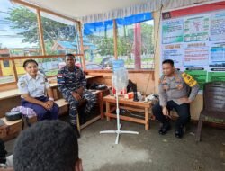 Kapolres Sarmi Tinjau Pos PAM Operasi Ketupat Cartenz 2026, Pastikan Kesiapan Personel