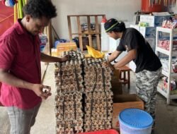 Satgas Saber Polres Yalimo Lakukan Pengecekan Harga Bahan Pokok di Pasar Sentral Elelim