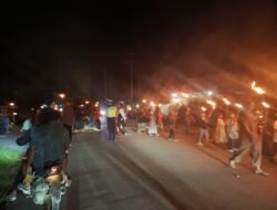 Malam Takbiran Penuh Semarak, Pengamanan Gabungan Polres Sarmi Berjalan Aman dan Kondusif
