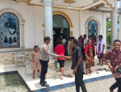 Polsek Bonggo Pastikan Keamanan Ibadah Jumat Agung, Umat Beribadah dengan Khusyuk