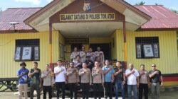 Kapolres Sarmi Kunjungi Polsek Tor Atas, Serap Aspirasi Tokoh Adat dan Kepala Kampung