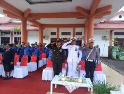 Upacara Hardiknas di Sarmi, KBO Sat Lantas Wakili Kapolres