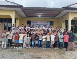 Kebersamaan Keluarga Besar Polsek Bonggo Terjalin dalam Kegiatan Family Gathering