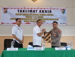 Polres Sarmi Ikuti Taklimat Akhir Audit Kinerja Itwasda Polda Papua Tahap I TA 2026