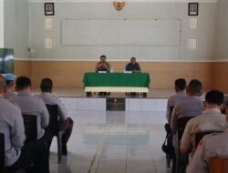 Personel Polres Sarmi Ikuti Sosialisasi Program Jaminan Kesehatan (JKN) dan Kanal Layanan BPJS Kesehatan