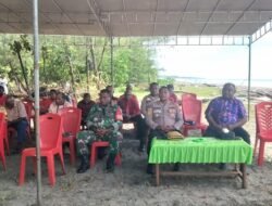 Kapolsek Bonggo Hadiri Sekaligus Laksanakan Pengamanan Ibadah Perayaan Pentakosta ke-II Lingkungan Klasis Bonggo