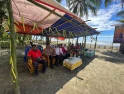 Kapolsek Pantai Barat Hadir dan Pastikan Ibadah Pentakosta II Berjalan Aman dan Kondusif