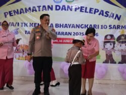 Membangun Generasi Cerdas Sejak Dini, Kapolres Sarmi Hadiri Pelepasan Siswa TK Kemala Bhayangkari 10 Sarmi