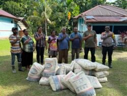 Kapolsek Tor Atas Berikan Pendampingan dan Pengamanan Kunjungan Ketua DPR Kabupaten Sarmi