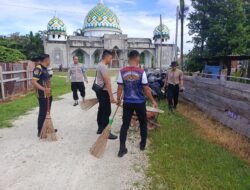 Sambut Hari Bhayangkara ke-80, Polres Sarmi Gelar Bakti Religi di Masjid Nurul Ikhsan Mararena