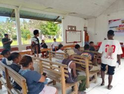 Polda Papua Lakukan Penilaian Kampung Tangguh Bebas Narkoba di Kampung Kasukwe