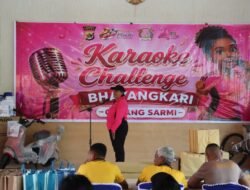 Tunjukkan Bakat Tarik Suara, Bhayangkari Cabang Sarmi Meriahkan HUT Bhayangkara ke-80 Lewat Karaoke Challenge