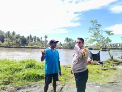 Bhabinkamtibmas Kampung Mafen Tor Sambangi Warga Lewat DDS, Ajak Jaga Lingkungan dan Cegah Kerusakan Sungai