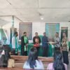 Wujud Kepedulian Polri, Polsek Bonggo Serahkan Bantuan untuk Pembangunan Gereja di Bonggo Timur