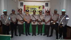 Polres Sarmi Tegakkan Disiplin Internal, Satu Anggota Jalani Sidang Disiplin