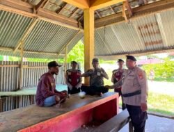 Sat Samapta Polres Sarmi Hadir di Tengah Masyarakat, Ciptakan Rasa Aman Melalui Patroli Rutin