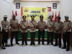 Polres Sarmi Tegakkan Disiplin Personel, Anggota yang Tinggalkan Tugas 30 Hari Dijatuhi Sanksi