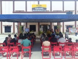 Waka Polsek Sarmi Kota Hadiri Grand Opening Hotel Grand Narwastu, Wujud Dukungan terhadap Investasi di Sarmi