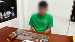 Satresnarkoba Polres Sarmi Bongkar Peredaran Ganja, Amankan Terduga Pengedar dan 24 Paket Barang Bukti