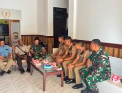Perkuat Sinergi TNI–POLRI Wakapolres Sarmi Sambut Hangat Kunjungan Taruna Akmil