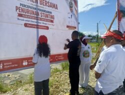 Perkuat Komitmen Penanganan Stunting, Polres Sarmi Dukung Gerakan SA’KO BESTI