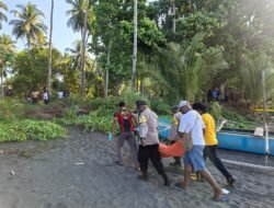 Temukan Warga Meninggal di Pantai Narge, Unit Reskrim Polsek Sarmi Kota di backup Tim Identifikasi Sat Reskrim Polres Sarmi Bergerak Cepat