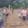Waka Polsek Bonggo Bersama Masyarakat Gerakkan Pertanian dan Ketahanan Pangan di Kampung Srum