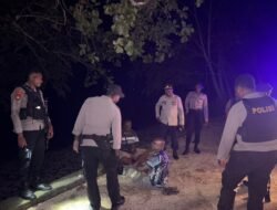 Patroli Malam Sat Samapta Polres Sarmi, Cegah Gangguan Kamtibmas dan Ajak Warga Jaga Keamanan