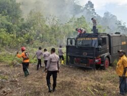 Kebakaran Hutan di Biak Timur Berhasil Dikendalikan, Polisi Imbau Warga Tingkatkan Kewaspadaan