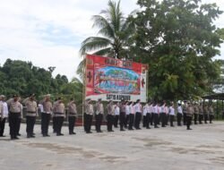 Pimpin Upacara HAORNAS ke-43, Kapolres Sarmi Tekankan Pentingnya Hidup Sehat dan Aktif
