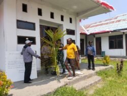 Polsek Pantai Barat Respons Cepat Pemalangan Kantor Distrik, Polisi Kedepankan Mediasi
