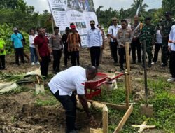 Kapolres Sarmi Hadiri Peletakan Batu Pertama Perumahan Jordan Asri di Kampung Kasukwe