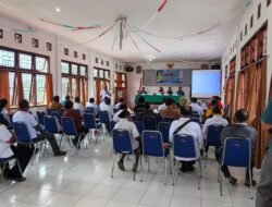 KBO Satpolairud Polres Sarmi Hadiri Konsultasi Publik RDTR Perkotaan Sarmi