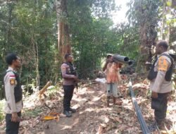 Jaga Kamtibmas Tetap Kondusif, Polsek Tor Atas Gelar Patroli Dialogis Sambangi Pekerja Air Bersih