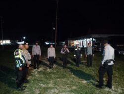 Hadir di Tengah Masyarakat, Polres Sarmi Intensifkan Patroli Cipkon Malam Hari