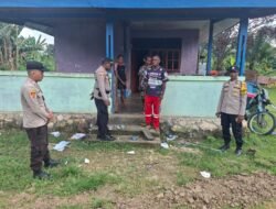 Kapolsek Tor Atas Sambangi Warga Kampung Samanente, Ajak Jaga Kerukunan dan Keamanan Lingkungan