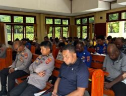 Melalui Binroh Nasrani, Polres Sarmi Perkuat Iman dan Semangat Melayani Masyarakat