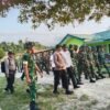 Panen Raya Jagung Yon TP 809 Sarmi, Polres Sarmi Dukung Penguatan Ketahanan Pangan