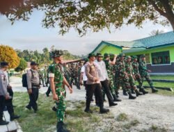 Panen Raya Jagung Yon TP 809 Sarmi, Polres Sarmi Dukung Penguatan Ketahanan Pangan